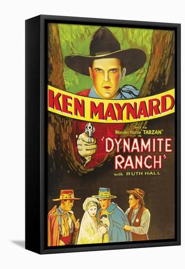 Dynamite Ranch-null-Framed Stretched Canvas