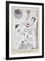 Dynamization of Houses P.-Paul Klee-Framed Giclee Print
