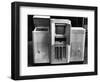 Dynatron Combined Radio and Television-null-Framed Photographic Print