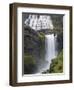 Dynjandi waterfall, an icon of the Westfjords in northwest Iceland.-Martin Zwick-Framed Photographic Print
