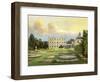 Dytchley House, Oxfordshire, Home of Viscount Dillon, C1880-Benjamin Fawcett-Framed Giclee Print