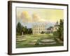 Dytchley House, Oxfordshire, Home of Viscount Dillon, C1880-Benjamin Fawcett-Framed Giclee Print