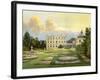 Dytchley House, Oxfordshire, Home of Viscount Dillon, C1880-Benjamin Fawcett-Framed Giclee Print