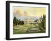 Dytchley House, Oxfordshire, Home of Viscount Dillon, C1880-Benjamin Fawcett-Framed Giclee Print