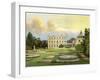 Dytchley House, Oxfordshire, Home of Viscount Dillon, C1880-Benjamin Fawcett-Framed Giclee Print