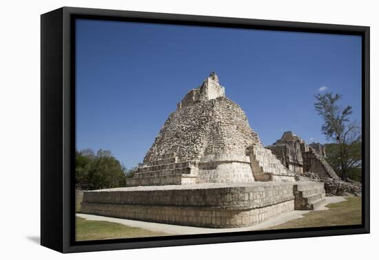 Dzibilnocac (Painted Vault) Temple-Richard Maschmeyer-Framed Stretched Canvas