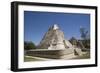 Dzibilnocac (Painted Vault) Temple-Richard Maschmeyer-Framed Photographic Print