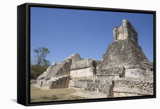 Dzibilnocac (Painted Vault) Temple-Richard Maschmeyer-Framed Stretched Canvas