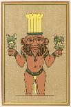 Bes, Dwarf-God of Egypt-E.a. Wallis Budge-Art Print