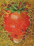 Strawberry in Straw, 1998-E.B. Watts-Giclee Print
