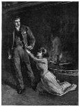 Tess's First Encounter with Alec D'Urberville-E. Borough-Laminated Art Print