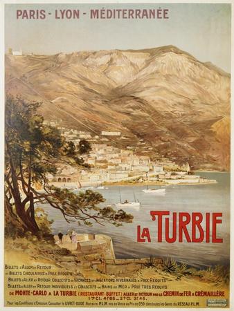 La Turbie Travel Poster