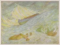 Noah's Ark, Some of the Animals Suffer from Sea-Sickness-E. Boyd Smith-Art Print