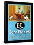 E-C Cornflakes-null-Framed Stretched Canvas