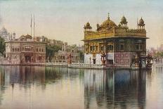 Golden Temple, Amritsar, Punjab, India, C1930s-E Candler-Framed Stretched Canvas