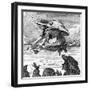 E. Canning Vindicated, or Gypsies Flight to Enfield Wash', 1753 (Etching)-English-Framed Giclee Print