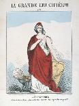 Allegory of Republican France, 1871-E Courtaux-Framed Giclee Print