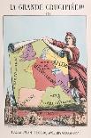 Allegory of Republican France, 1871-E Courtaux-Laminated Giclee Print