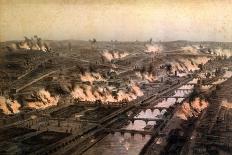 Panorama of the Fires in Paris During the Commune, May 1871-E. Daroy-Giclee Print