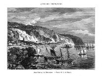 La Pointe-A-Pitre, Guadeloupe, 19th Century-E de Berard-Giclee Print