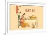 E Eat It-Kate Greenaway-Framed Premium Giclee Print