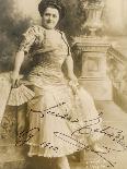 Luisa Tetrazzini Italian Opera Singer in 1909-E^f^ Foley-Stretched Canvas