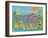 E for Elephant-Clare Beaton-Framed Giclee Print