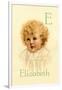 E for Elizabeth-Ida Waugh-Framed Art Print