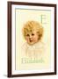 E for Elizabeth-Ida Waugh-Framed Art Print