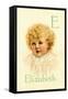 E for Elizabeth-Ida Waugh-Framed Stretched Canvas