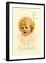 E for Elizabeth-Ida Waugh-Framed Art Print