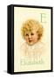 E for Elizabeth-Ida Waugh-Framed Stretched Canvas