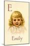 E for Emily-Ida Waugh-Mounted Art Print