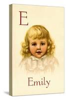 E for Emily-Ida Waugh-Stretched Canvas