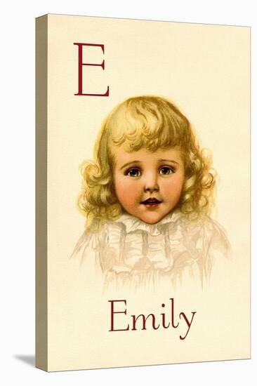 E for Emily-Ida Waugh-Stretched Canvas