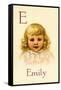 E for Emily-Ida Waugh-Framed Stretched Canvas