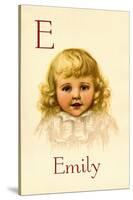 E for Emily-Ida Waugh-Stretched Canvas