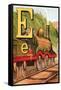 E For the Engine That's Lighted With Coke-Edmund Evans-Framed Stretched Canvas