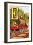 E For the Engine That's Lighted With Coke-Edmund Evans-Framed Art Print