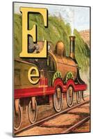 E For the Engine That's Lighted With Coke-Edmund Evans-Mounted Art Print