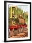 E For the Engine That's Lighted With Coke-Edmund Evans-Framed Art Print