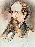 Portrait of Charles Dickens, 1869-E. Goodwyn Lewis-Giclee Print