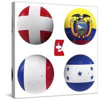 E Group of the World Cup-croreja-Stretched Canvas