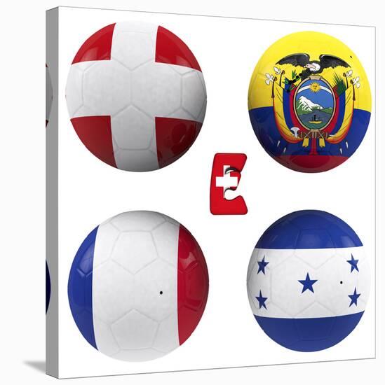 E Group of the World Cup-croreja-Stretched Canvas