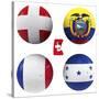 E Group of the World Cup-croreja-Stretched Canvas