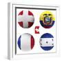 E Group of the World Cup-croreja-Framed Premium Giclee Print