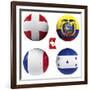 E Group of the World Cup-croreja-Framed Premium Giclee Print