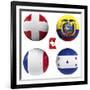 E Group of the World Cup-croreja-Framed Premium Giclee Print