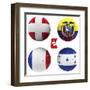 E Group of the World Cup-croreja-Framed Art Print
