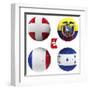 E Group of the World Cup-croreja-Framed Art Print